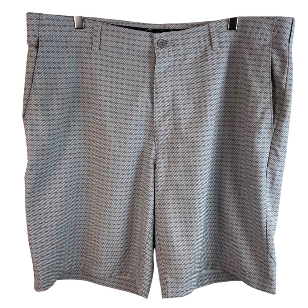 Jack Nicklaus Gray Print Golf Shorts Size 40
